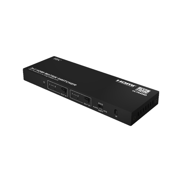 HDMI分配・切替器 THD22MSP-4K60 [2入力 /2出力 /4K対応 /手動] テック
