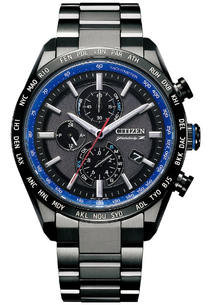シチズン CITIZEN 腕時計 メンズ AT8181-63W アテッサ アクトライン エコ・ドライブ電波時計 ダイレクトフライト ATTESA ACT Line エコ・ドライブ電波（H800） グリーンxシルバー アナログ表示