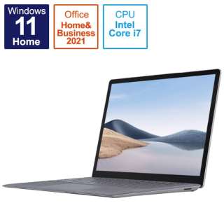 Surface Laptop 4 v`i [13.5^ /Windows11 Home /intel Core i7 /F16GB /SSDF512GB] 5EB-00086 y݌Ɍz