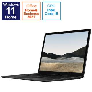 Surface Laptop 4 ブラック [13.5型 /Windows11 Home /intel Core i5 /メモリ：8GB /SSD：512GB] 5BT-00079 【在庫限り】