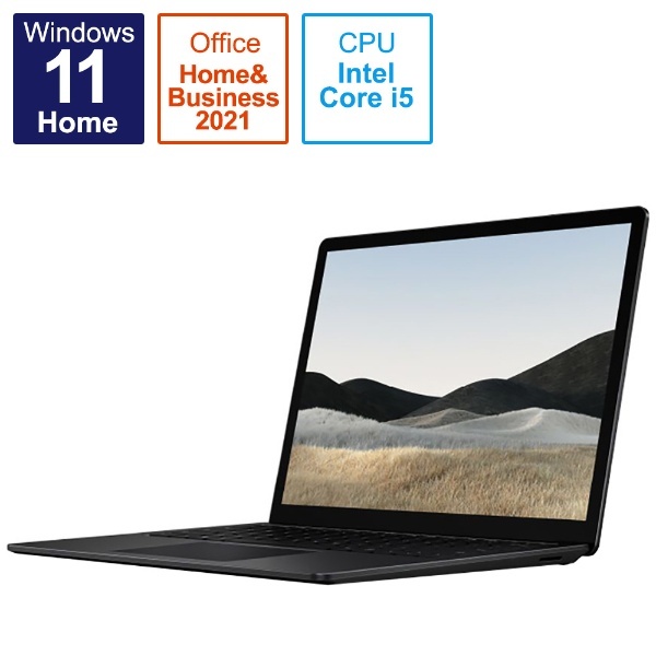Surface Laptop ブラック [13.5型 /Windows11 Home /intel Core i5 /メモリ：8GB /SSD： 512GB] 5BT-00079 【在庫限り】 マイクロソフト｜Microsoft 通販