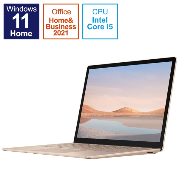 PC/タブレット ノートPC ビックカメラ.com - Surface Laptop 4 サンドストーン [13.5型 /Windows11 Home /intel Core i5  /メモリ：8GB /SSD：512GB] 5BT-00091 【在庫限り】