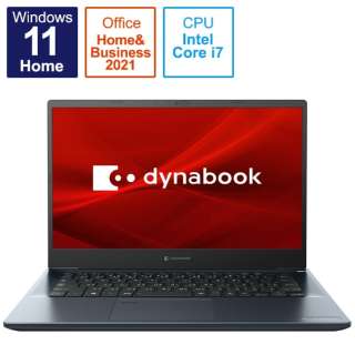 m[gp\R dynabook M7 IjLXu[ P1M7UPBL [14.0^ /Windows11 Home /intel Core i7 /F8GB /SSDF512GB /Office HomeandBusiness /2022Ntf]