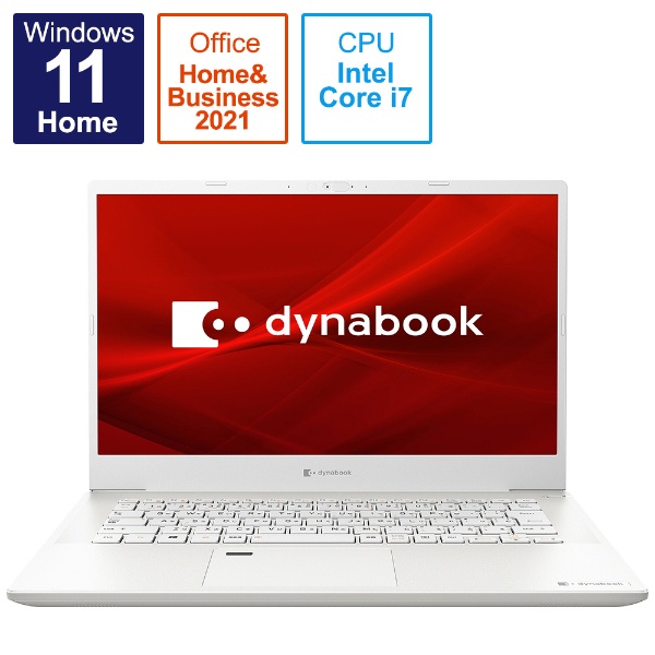 ノートパソコン dynabook M7 パールホワイト P1M7UPBW [14.0型