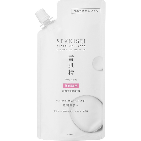 雪肌精 クリアウェルネス ピュア コンク SS つめかえ用 170mL KOSE｜コーセー 通販 | ビックカメラ.com