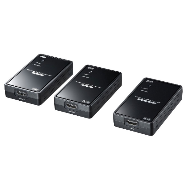 ワイヤレス分配HDMIエクステンダー（2分配） VGA-EXWHD7N サンワサプライ｜SANWA SUPPLY 通販