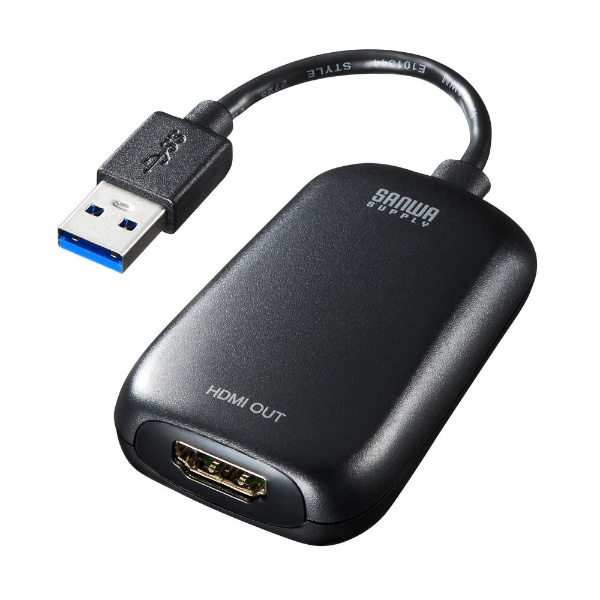 映像変換アダプタ [USB-A オス→メス HDMI] USB-RGB3/H I-O DATA｜アイ