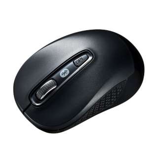 マウス (Chrome/Android/iPadOS/iOS/Mac/Windows11対応) ブラック MA-BTBL29BKN [BlueLED /無線(ワイヤレス) /3ボタン /Bluetooth]