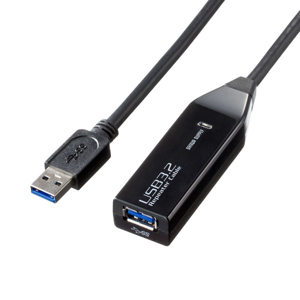 3m USB3.0延長ケーブル 【A】⇔【A】（ブラック） KB-USB-R303