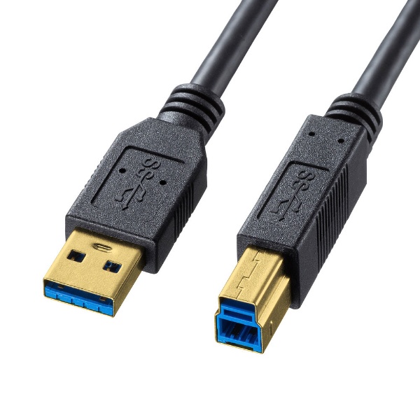 USB-A ⇔ USB-Bケーブル [1m /USB3.2 Gen1] KU30-10BKK サンワサプライ