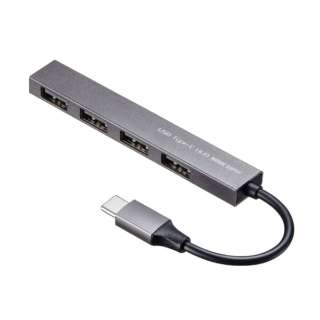 USB-2TCH23SN USB-C  USB-A ϊnu (Chrome/iPadOS/Mac/Windows11Ή) Vo[ [oXp[ /4|[g /USB2.0Ή]