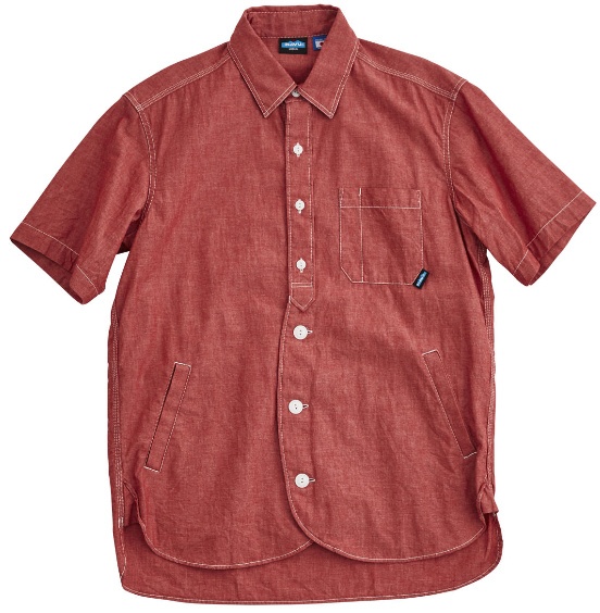男子的短袖循环衬衫S/S Loop Shirts(S码/红)19821201