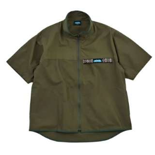 男子的短袖衬衫60/40 furujippusuroshatsu 60/40 6 F/Z Throw Shirts(S码/深的绿色)19821208