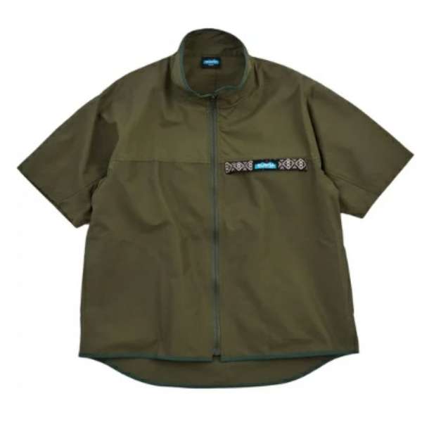 男子的短袖衬衫60/40 furujippusuroshatsu 60/40 6 F/Z Throw Shirts(S码/深的绿色)19821208_1