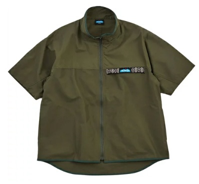 男子的短袖衬衫60/40 furujippusuroshatsu 60/40 6 F/Z Throw Shirts(L码/深的绿色)19821208