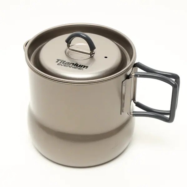Ti Tea pot 500 チタン ティーポット600ml ECA545 〔アウトドア 調理