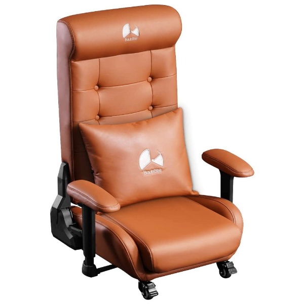 ゲーミングソファ座椅子2 GX-370PU(PUレザータイプ) ブラウン BC-GX-370PU-BR
