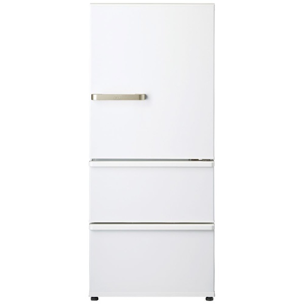 冷蔵庫 ウォームホワイト AQR-27M-W [3ドア /右開きタイプ /272L 