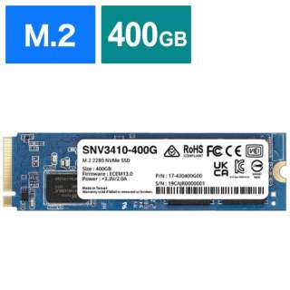 SNV3410-400G SSD PCI-Expressڑ SNV3400V[Y Synology NAS LbVp [400GB /M.2]