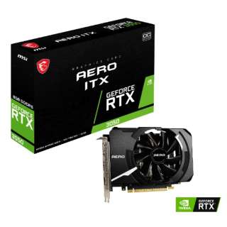 グラフィックボード GeForce RTX 3050 AERO ITX 8G OC [GeForce RTXシリーズ /8GB]