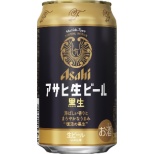 アサヒ生ビール 黒生 5度 350ml 24本【ビール】