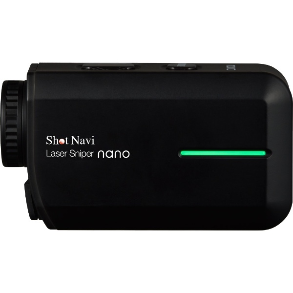 レーザー距離計 ショットナビ レーザースナイパー・ナノ Shot Navi Laser Sniper nano（30×89×50mm/ブラック）