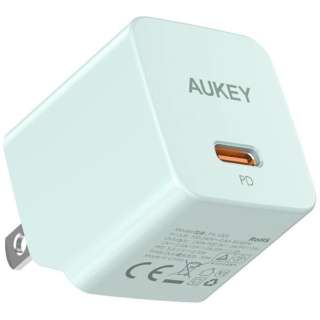 AUKEY(I[L[) Type-C 30W PD O[ PA-Y30S-GN AUKEYiI[L[j Green PA-Y30S-GN