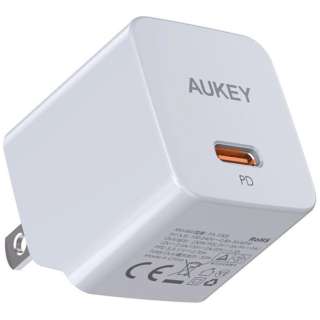 AUKEY(I[L[) Type-C 30W PD O[ PA-Y30S-GY AUKEYiI[L[j Grey PA-Y30S-GY