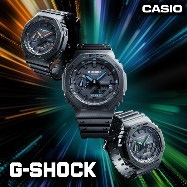 G-Shock GA2100 ネオンアクセント ☆カスタム☆