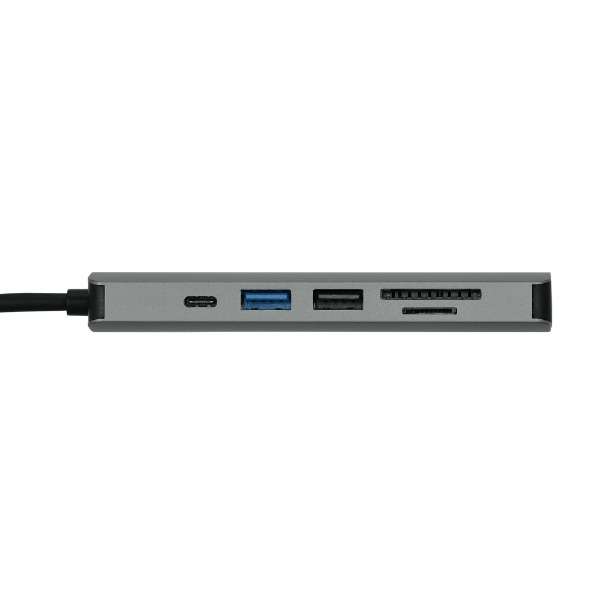 mUSB-C IXX J[hXbg2 / HDMI / USB-A2 / USB-CnUSB PDΉ 60W hbLOXe[V GH-MHC6A-SV [USB Power DeliveryΉ]_3