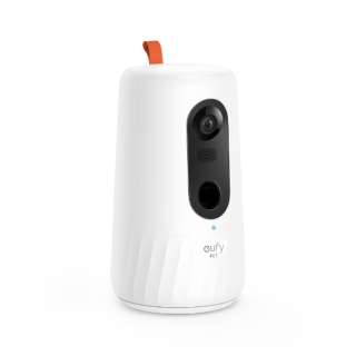 ペットカメラ（おやつ・追尾・会話 /iOS・Android対応） Eufy Dog Camera D605(ユーフィ ドッグカメラ D605) ホワイト T7200521 [無線 /暗視対応]