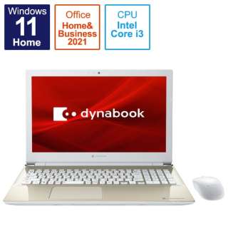 m[gp\R dynabook X5 TeS[h P2X5UBEG [15.6^ /Windows11 Home /intel Core i3 /Office HomeandBusiness /F8GB /SSDF256GB /2022Ntf]