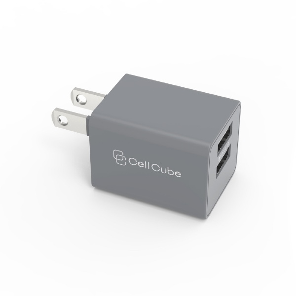 Cell Cube （セルキューブ）折り畳み式プラグAC充電器（１２W）USB-A