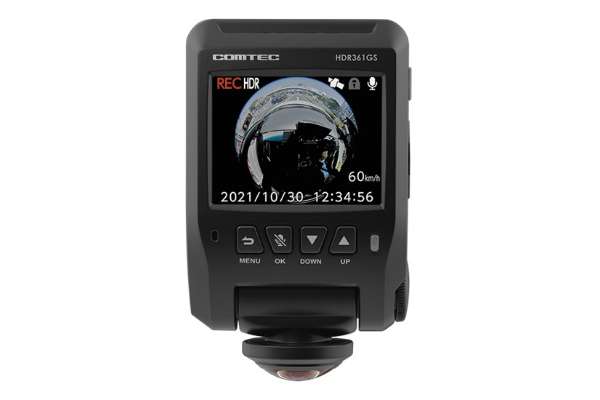 コムテック HDR361GS（360度カメラ）