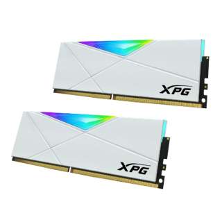増設ゲーミングメモリ XPG SPECTRIX D50 RGB ホワイト AX4U32008G16A-DW50 [DIMM DDR4 /8GB /2枚]