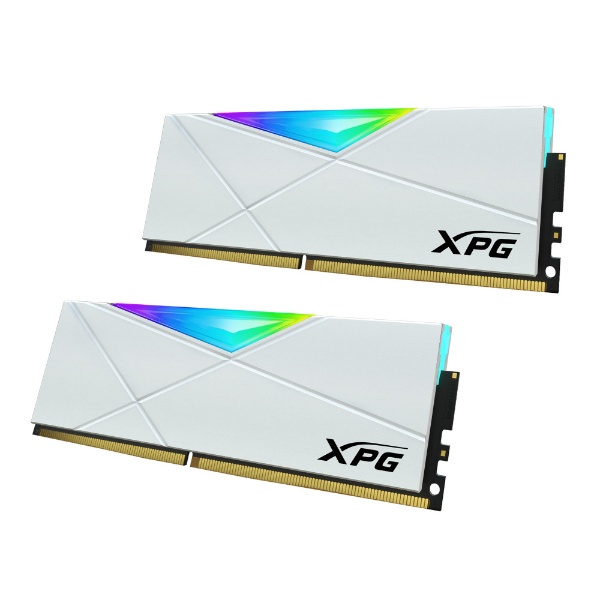 増設ゲーミングメモリ XPG SPECTRIX D50 RGB ホワイト