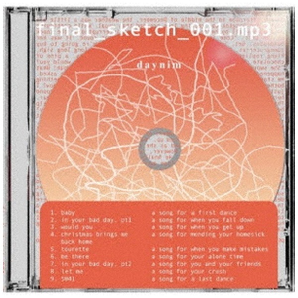 Daynim/ final_sketch_001．mp3 【CD】 インディーズ 通販
