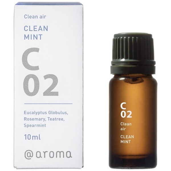 Clean air（クリーンエアー）C02 クリーンミント 10ml アットアロマ｜＠aroma 通販