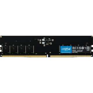 DDR5 4800MHz 16GB(16GB~1jUDIMM 40-39-39 1.1V  CT16G48C40U5 CT16G48C40U5