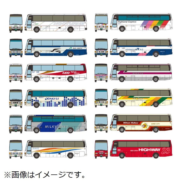 バスコレクション 西鉄バススペシャル 片江2795 2台分 - 鉄道模型