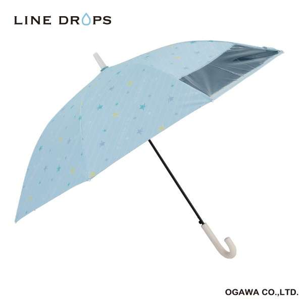 キッズパラソル長傘 星 Linedrops Ld Kps P15 55 晴雨兼用傘 子供用 55cm 小川 通販 ビックカメラ Com