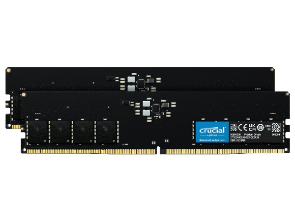 増設メモリ CT2K8G48C40U5 [DIMM DDR5 /8GB /2枚] CRUCIAL