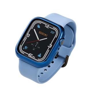AbvEHb` Jo[ P[X Apple Watch Series 8 / 7 [ 45mm ] op[ \tg ʕی ϏՌ h~ lCr[ lCr[ AW-21ABPUNV