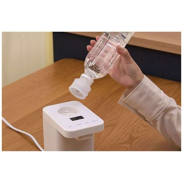热的塑料瓶式水服务器白MO-SK003-WH_20