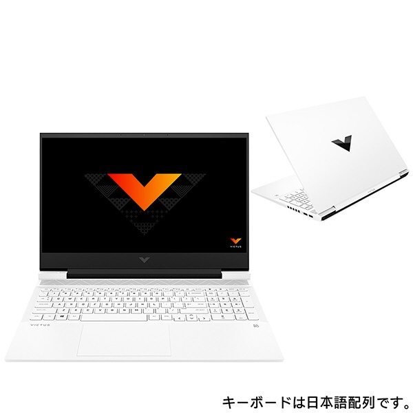 ゲーミングノートパソコン Victus by HP Laptop 16-d0000 セラミックホワイト 4X815PA-AAAA [RTX 3050  Ti /16.1型 /Windows11 Home /intel Core i7 /メモリ：16GB /SSD：512GB /2022年2月モデル]  
