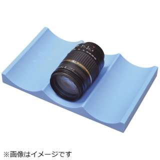 レンズ用マットM小（3溝） ブルー lensmat