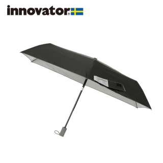 自動開閉折りたたみ傘 innovator（イノベーター） ブラック IN-55WJP-6 [晴雨兼用傘 /メンズ /55cm]