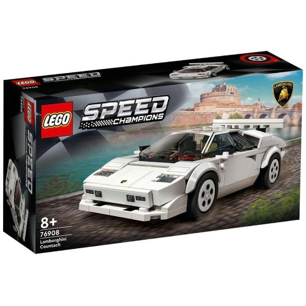 LEGO（レゴ） 76908 スピードチャンピオン ランボルギーニ・カウンタック レゴジャパン｜LEGO 通販