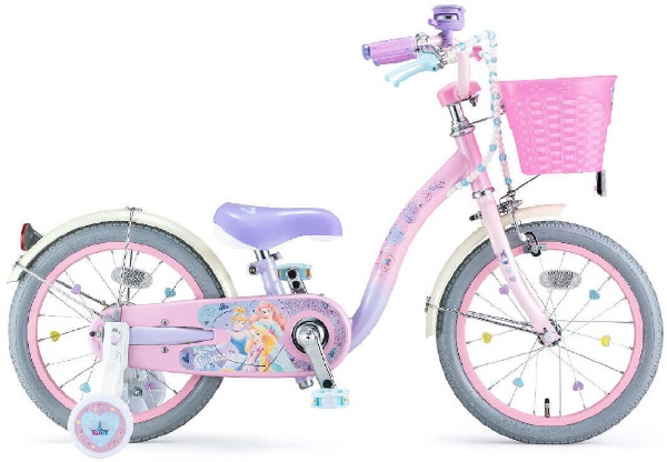 16型 幼児用自転車 プリンセス ゆめラブ Princess YumeLove(ピンク/シングルシフト) 【キャンセル・返品不可】