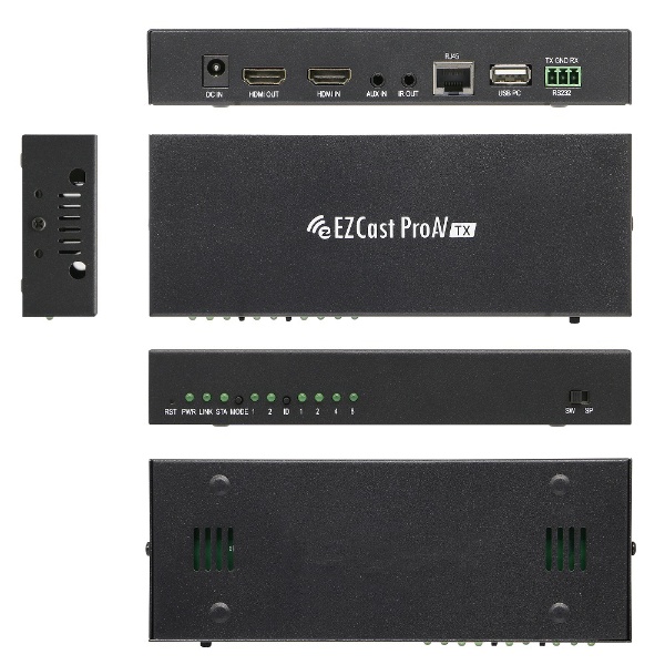 HDMIエクステンダー（分配・切替） [送信機] EZCast Pro AV ブラック